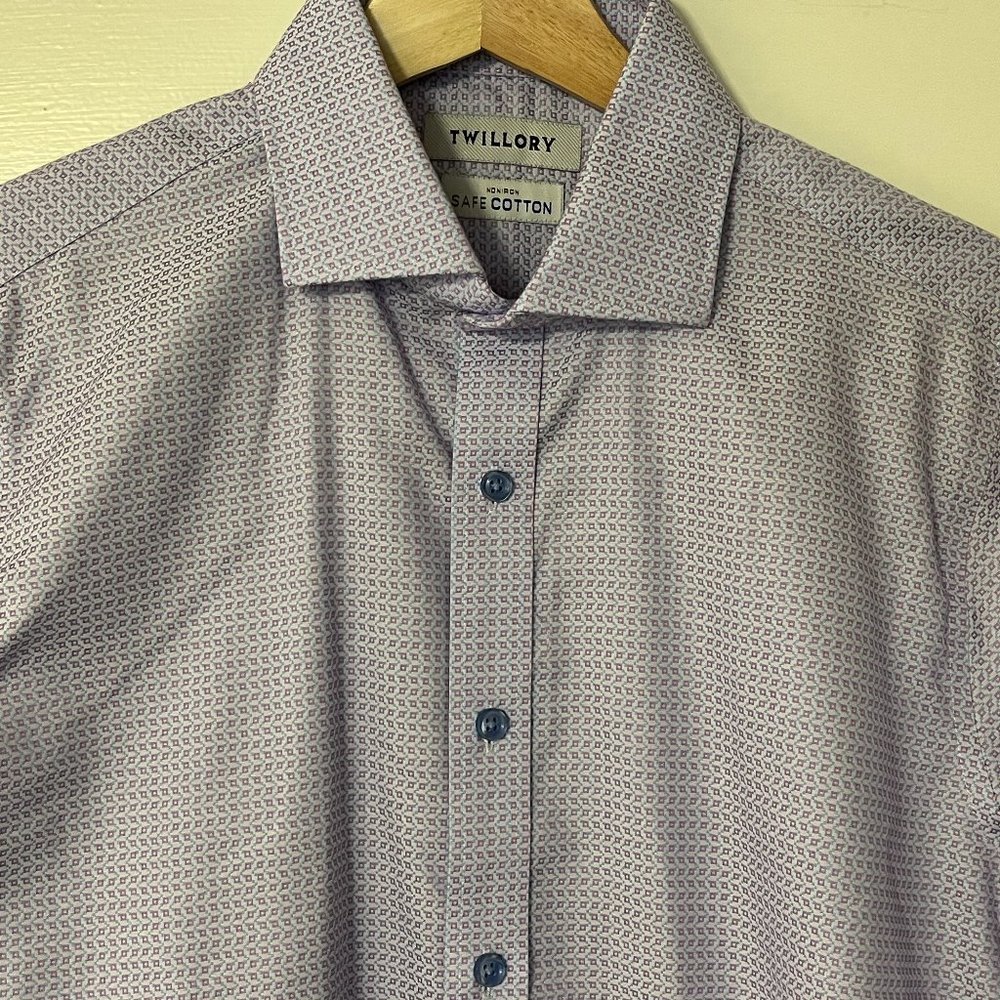 Men's Twillory Non-Iron Safe Cotton Tailored 15 34/35